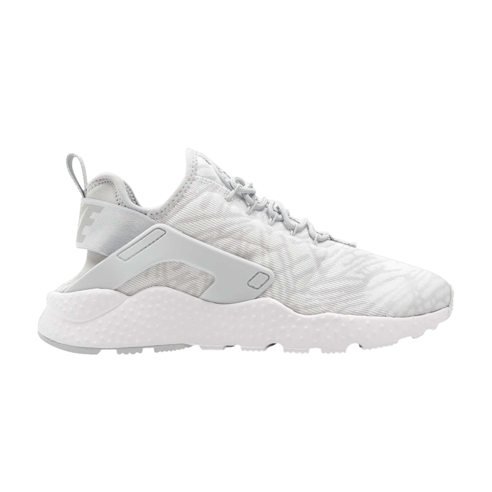 Wmns Air Huarache Run Ultra Jacquard 'White Metallic Silver'