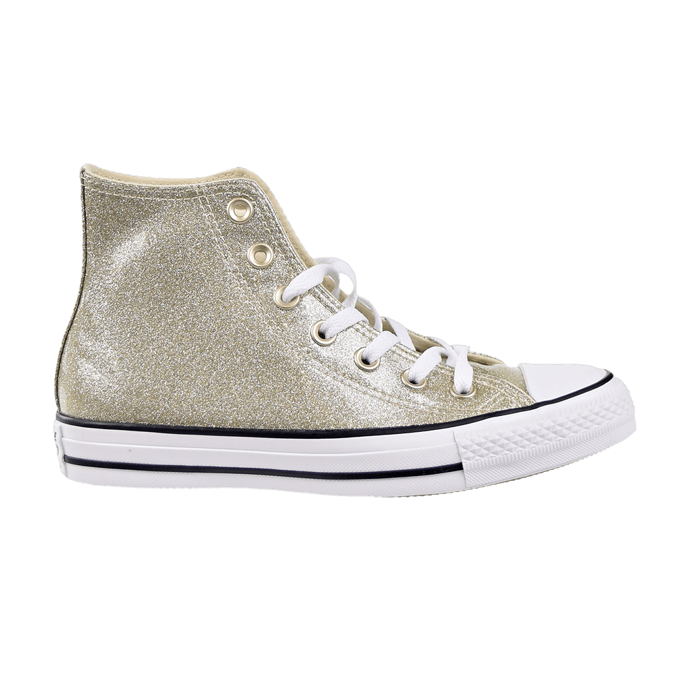 Wmns Chuck Taylor All Star High 'Light Gold Glitters'