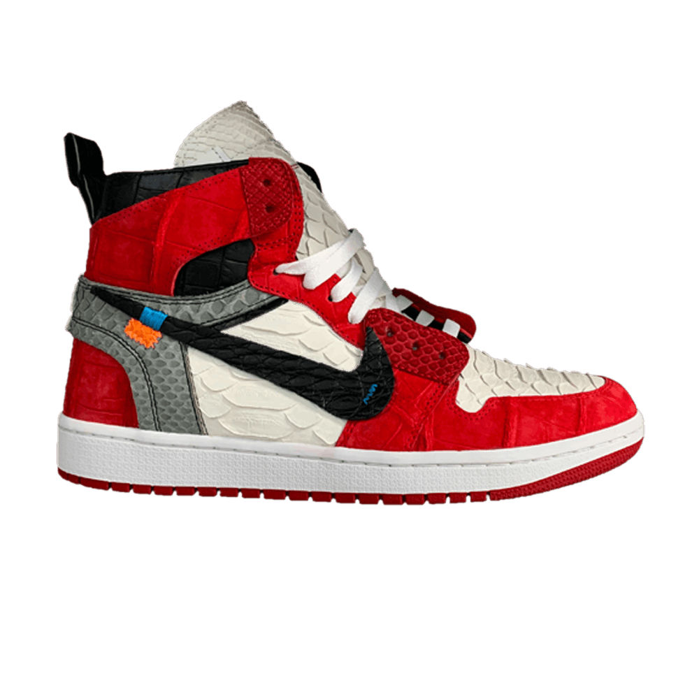 The Shoe Surgeon x Off-White x Air Jordan 1 High Retro Lux 'Chicago'