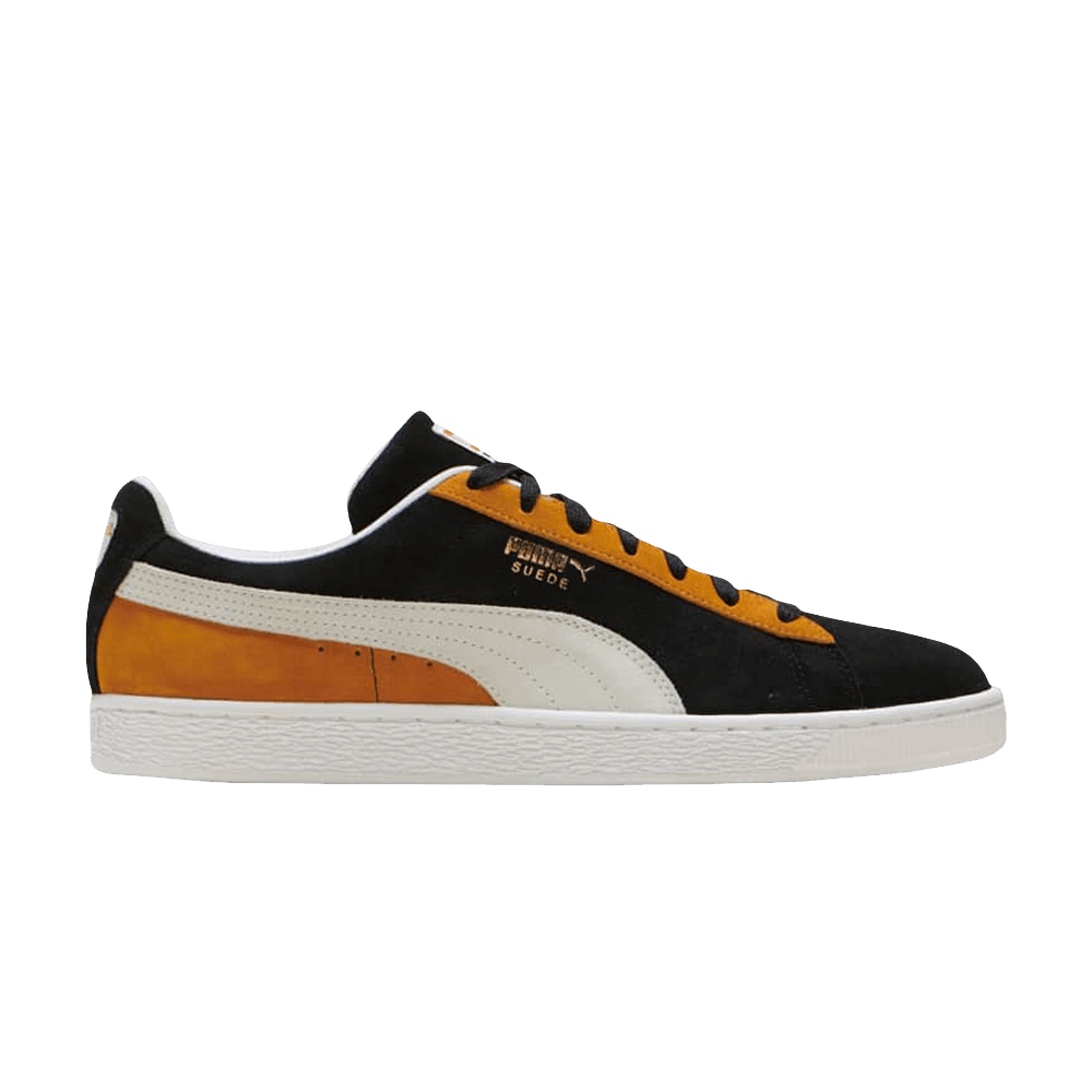 Pre-owned Puma Suede Classic 'black Buckthorn Brown'