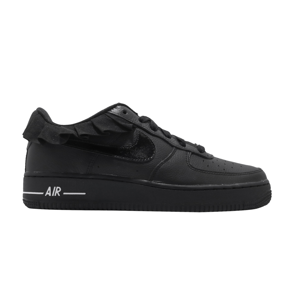 Air Force 1 LV8 Ruffle GS 'Black'