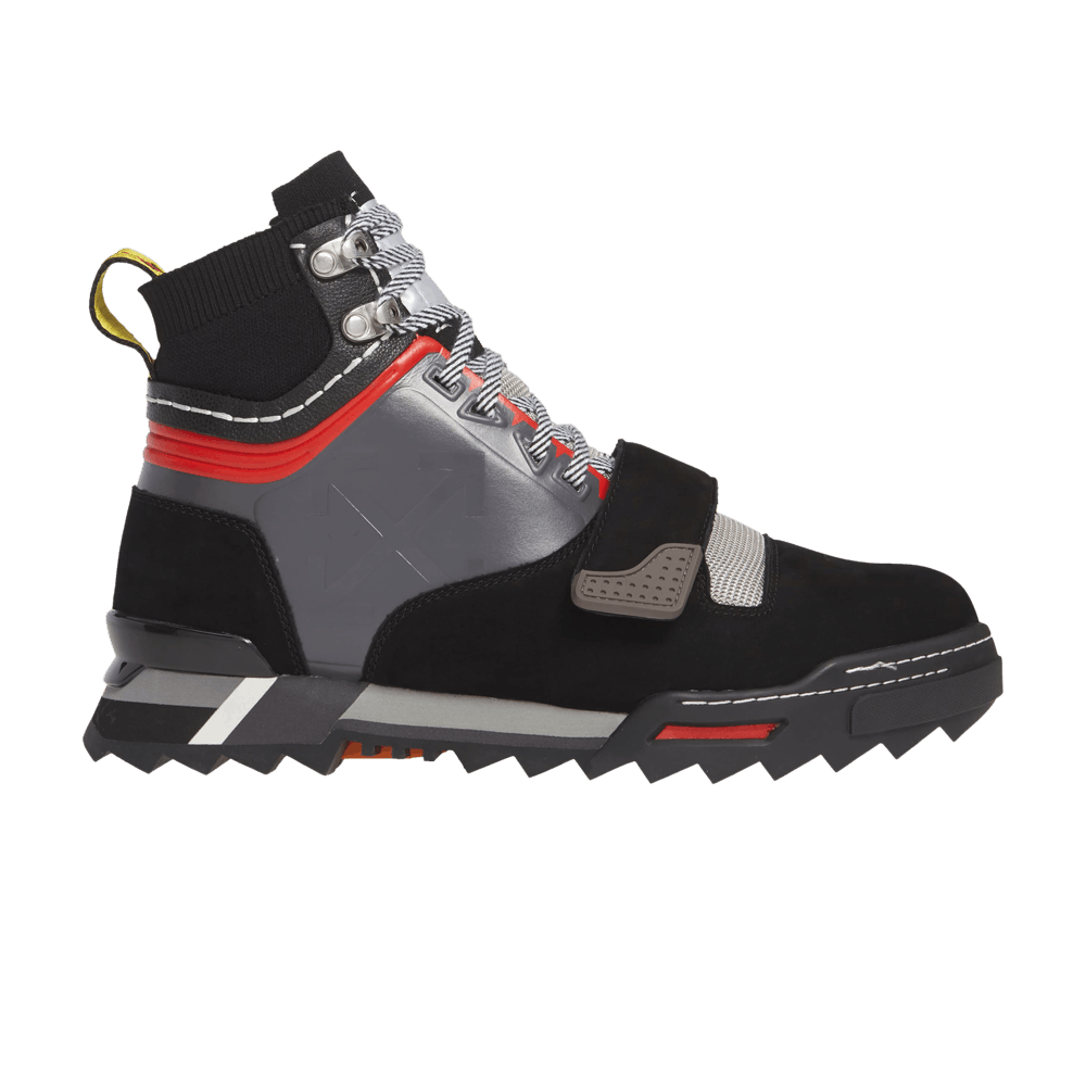 Off-White Arrow Hiking Sneaker Boot 'Black Grey'