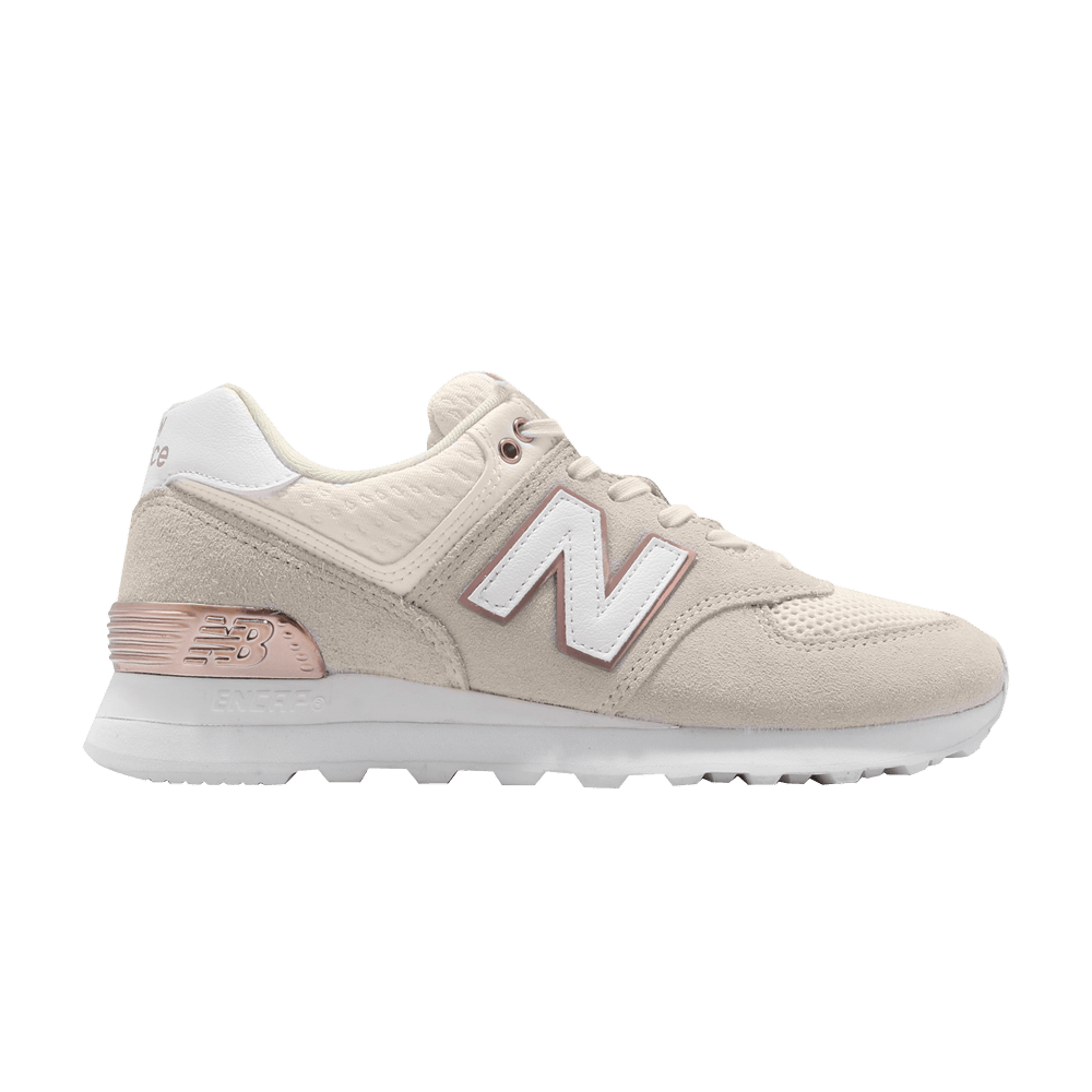 Wmns 574 'Grey Beige Rose Gold'