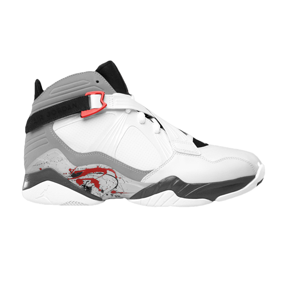 Air Jordan 8.0 GS 'Neutral Grey Red'