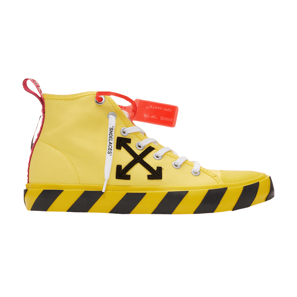 Off-White Vulc Sneaker Mid 'Yellow Black'