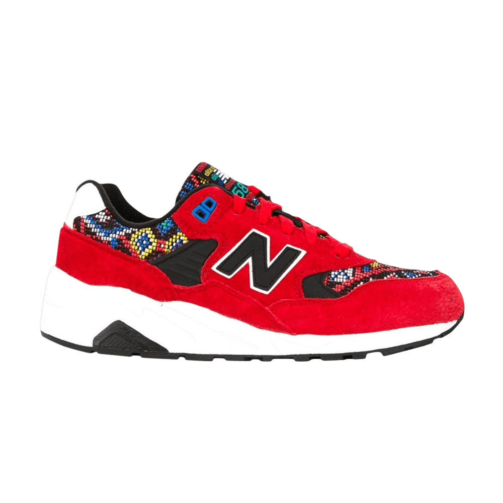 Pre-owned New Balance Wmns 580 Elite 'considered Chaos - Aztec Red'