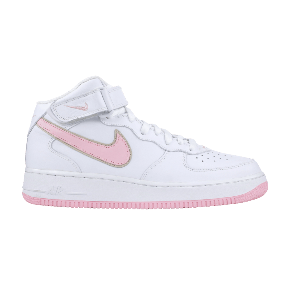 Wmns Air Force 1 Mid 'White Shy Pink'