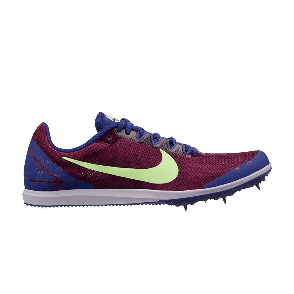 Wmns Zoom Rival D 10 'Bordeaux Lime Blast'