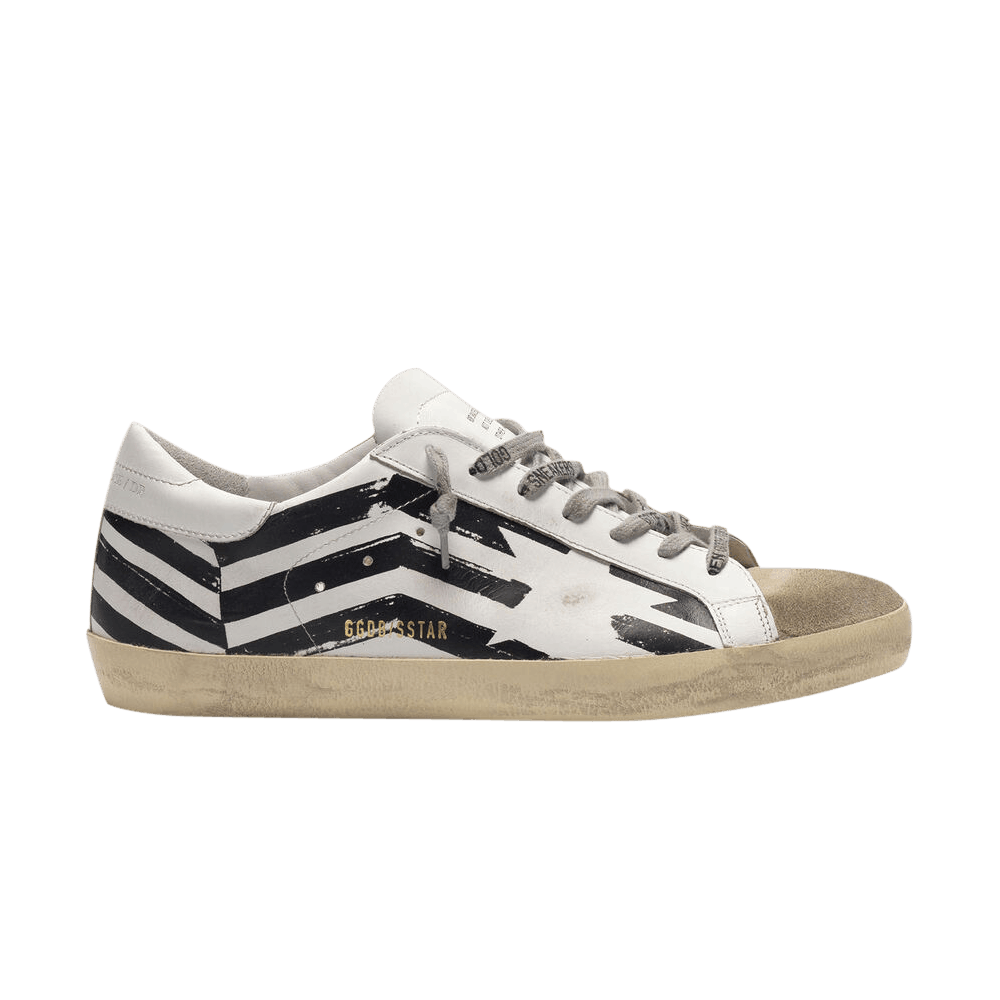 Golden Goose Superstar 'Flag Screen Print'