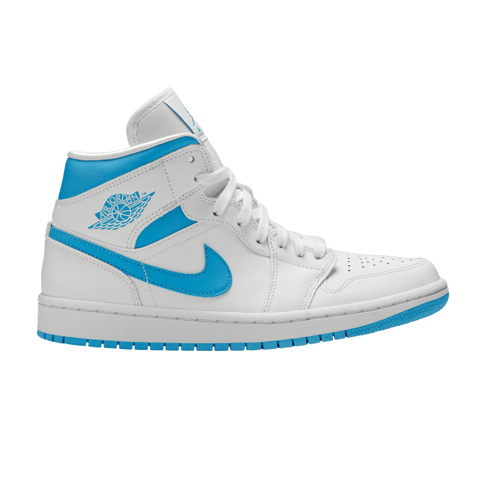 Wmns Air Jordan 1 Mid 'UNC'