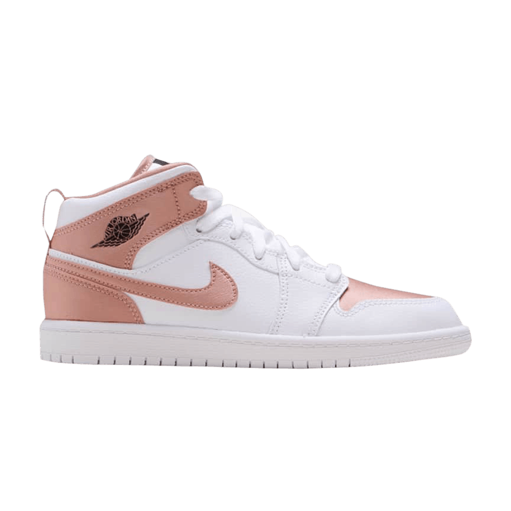 Air Jordan 1 Mid PS 'White Rose Gold'