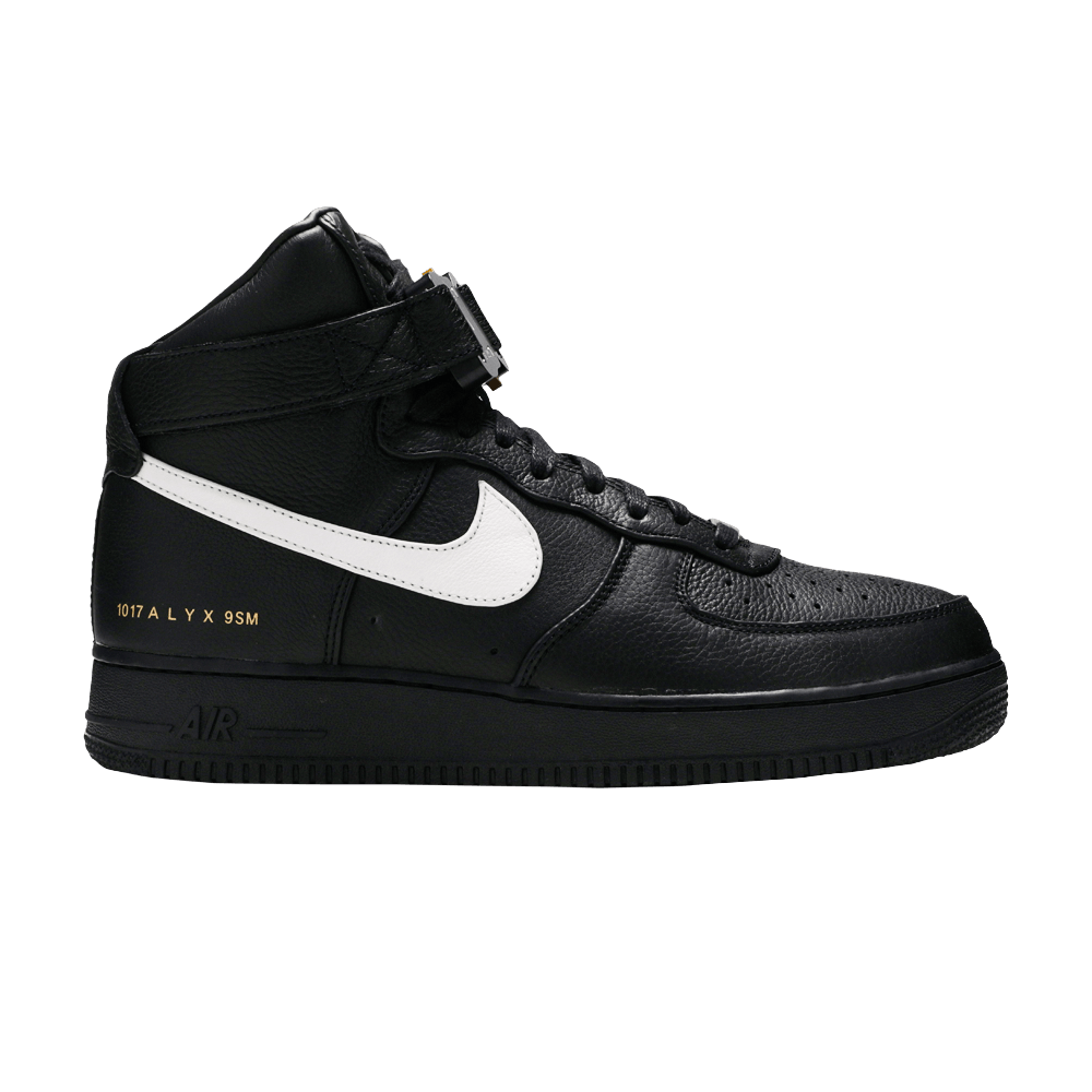 1017 ALYX 9SM x Air Force 1 High 'Black White'