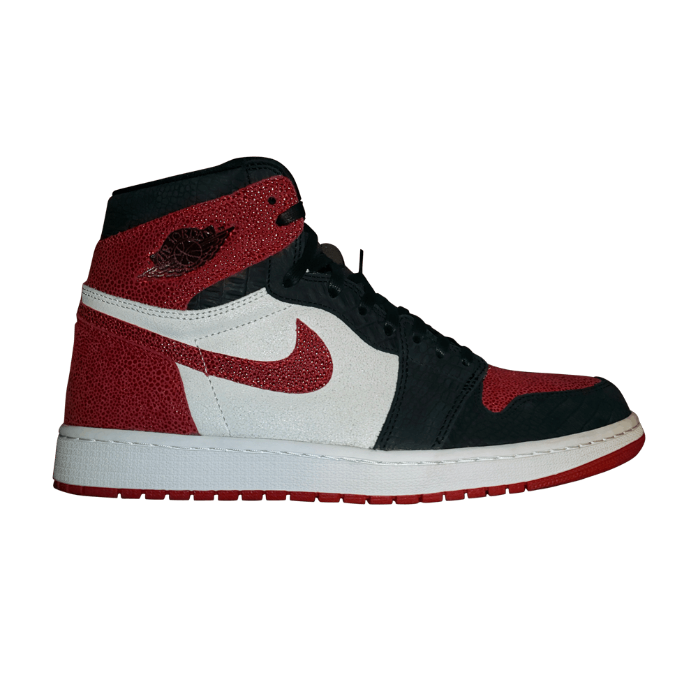 Air Jordan 1 Retro High OG 'Black Crimson' Sample