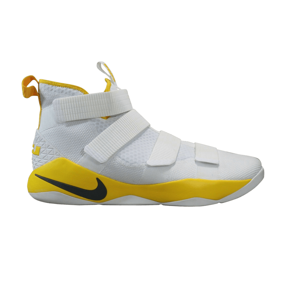 LeBron Soldier 11 TB 'White University Gold'