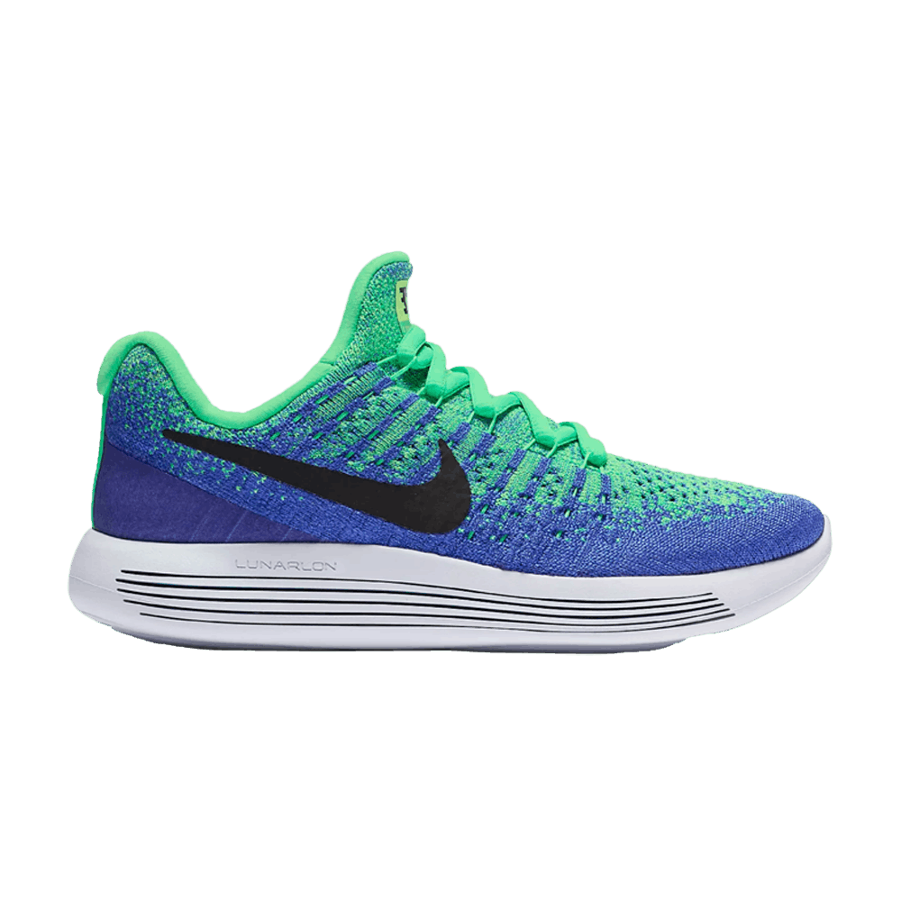 LunarEpic Low Flyknit 2 GS 'Electro Green Blue'