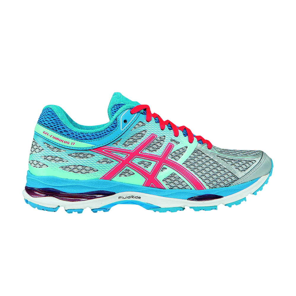 Wmns Gel Cumulus 17 'Silver Pink Turquoise'