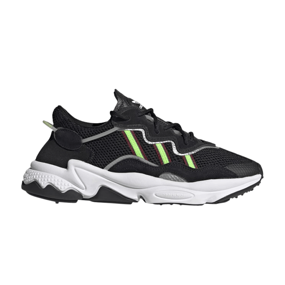 Wmns Ozweego 'Black Solar Green'