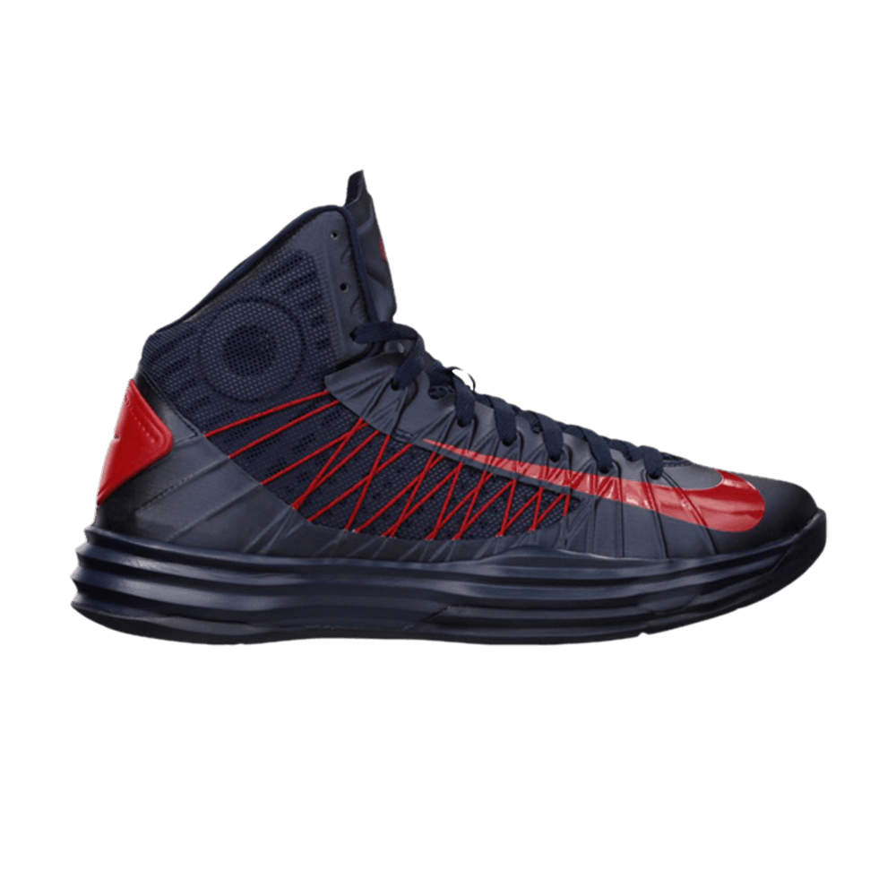 Hyperdunk 2012 'Obsidian University Red'