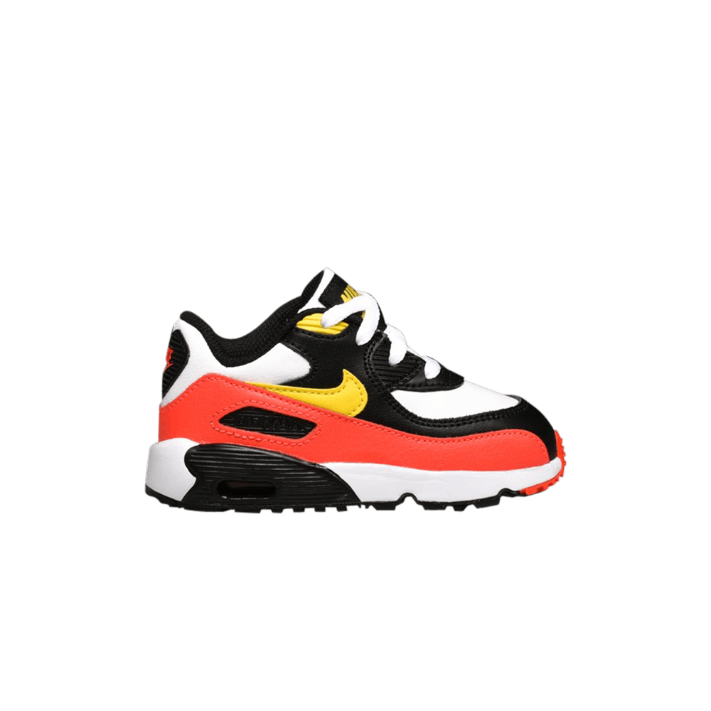 Nike Air Max 90 Leather TD 'Chrome Yellow Black Crimson'