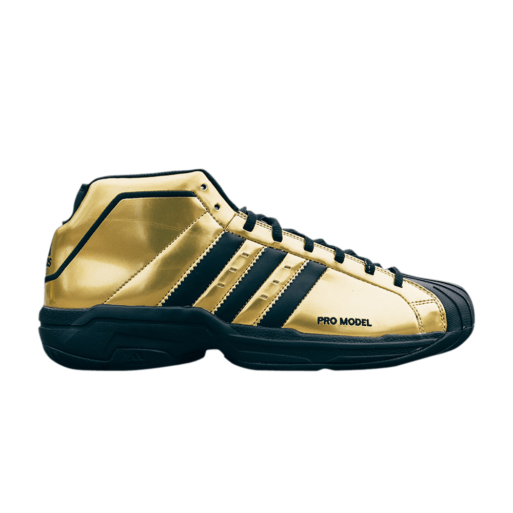 adidas gazelle silver green womens Adidas Pro Model ADV Cloud White/Core Black/Gold Metallic main image 1