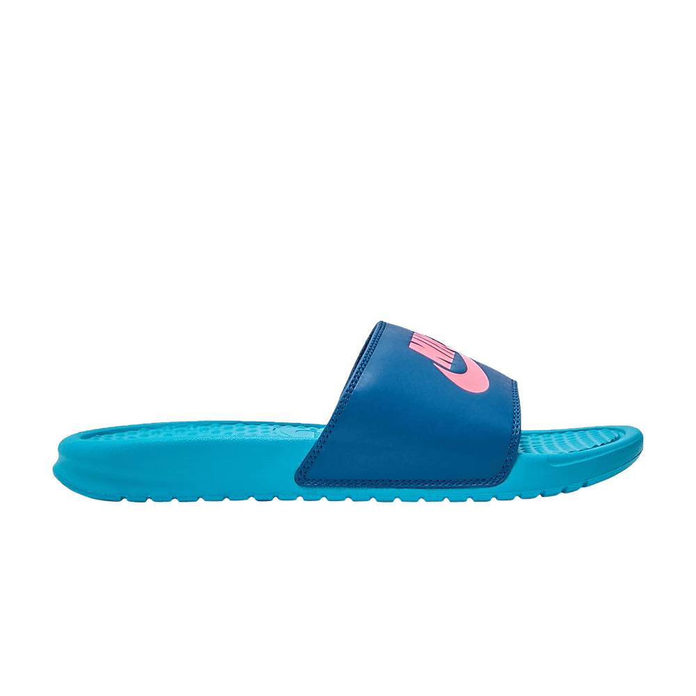 Nike Benassi JDI Slide 'Teal Nebula'