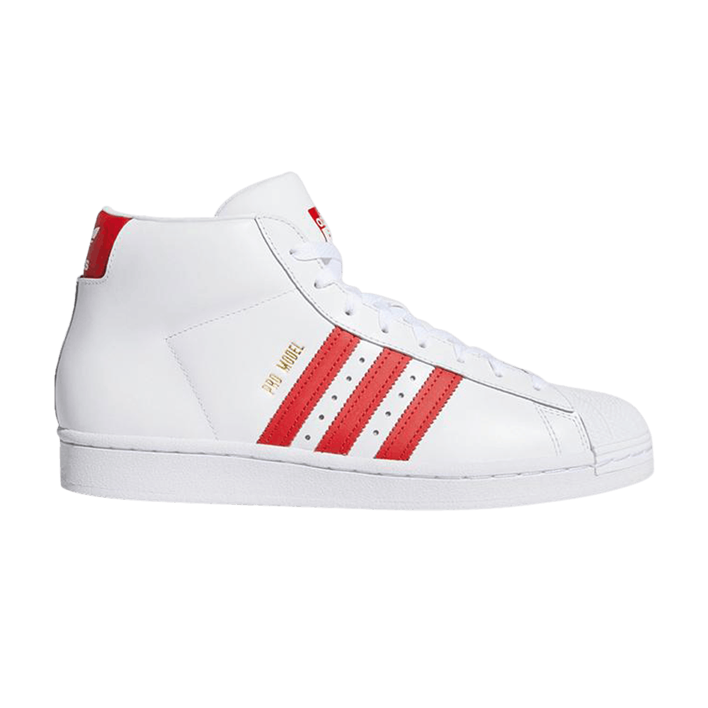 adidas Pro Model 'White Scarlet' - FV4493