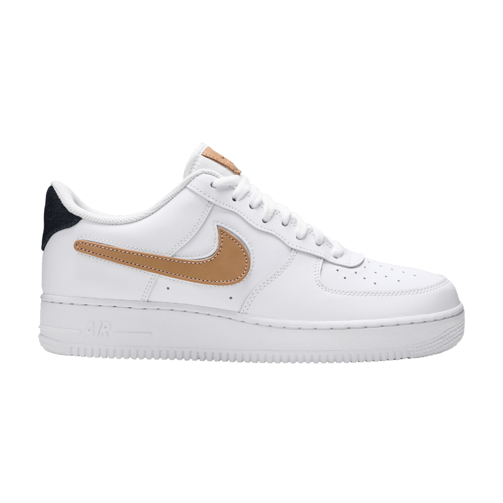 Air Force 1 Low '07 LV8 'Removable Swoosh - White Vachetta Tan'