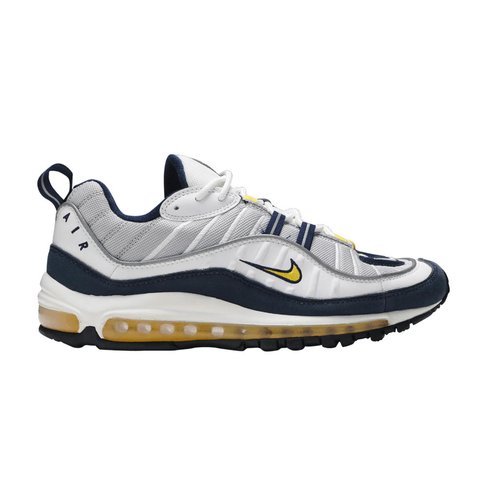 Air Max 98 'Yellow White Navy'