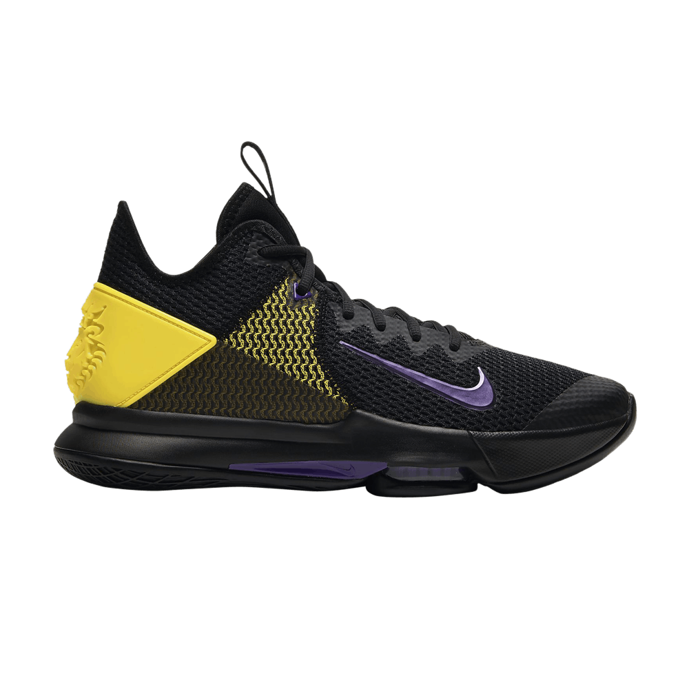 Nike LeBron Witness 4 'Black Opti Yellow'