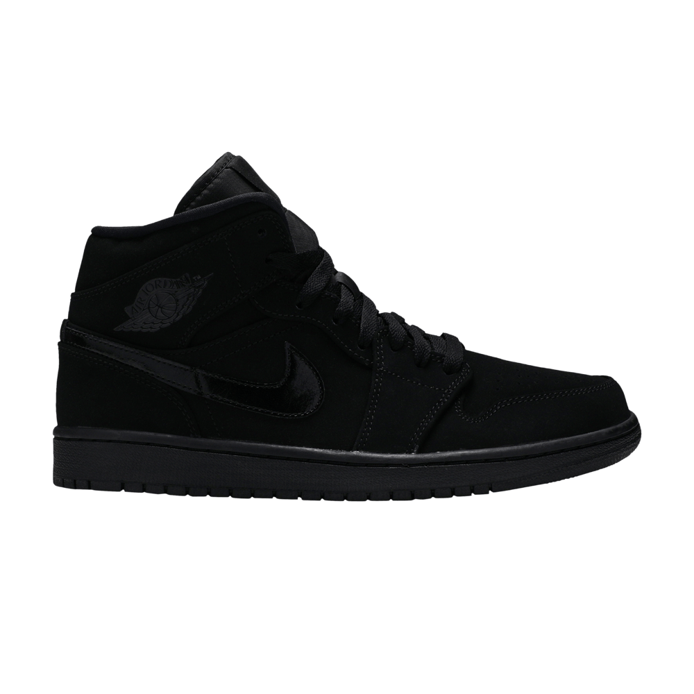 Air Jordan 1 Mid 'Triple Black'