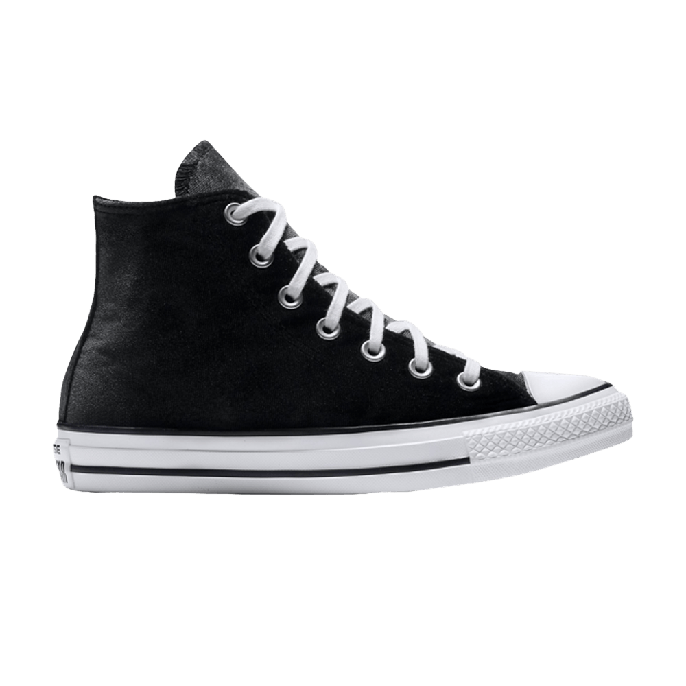 Converse Wmns Chuck Taylor All Star Velvet High 'Black' - 557929F