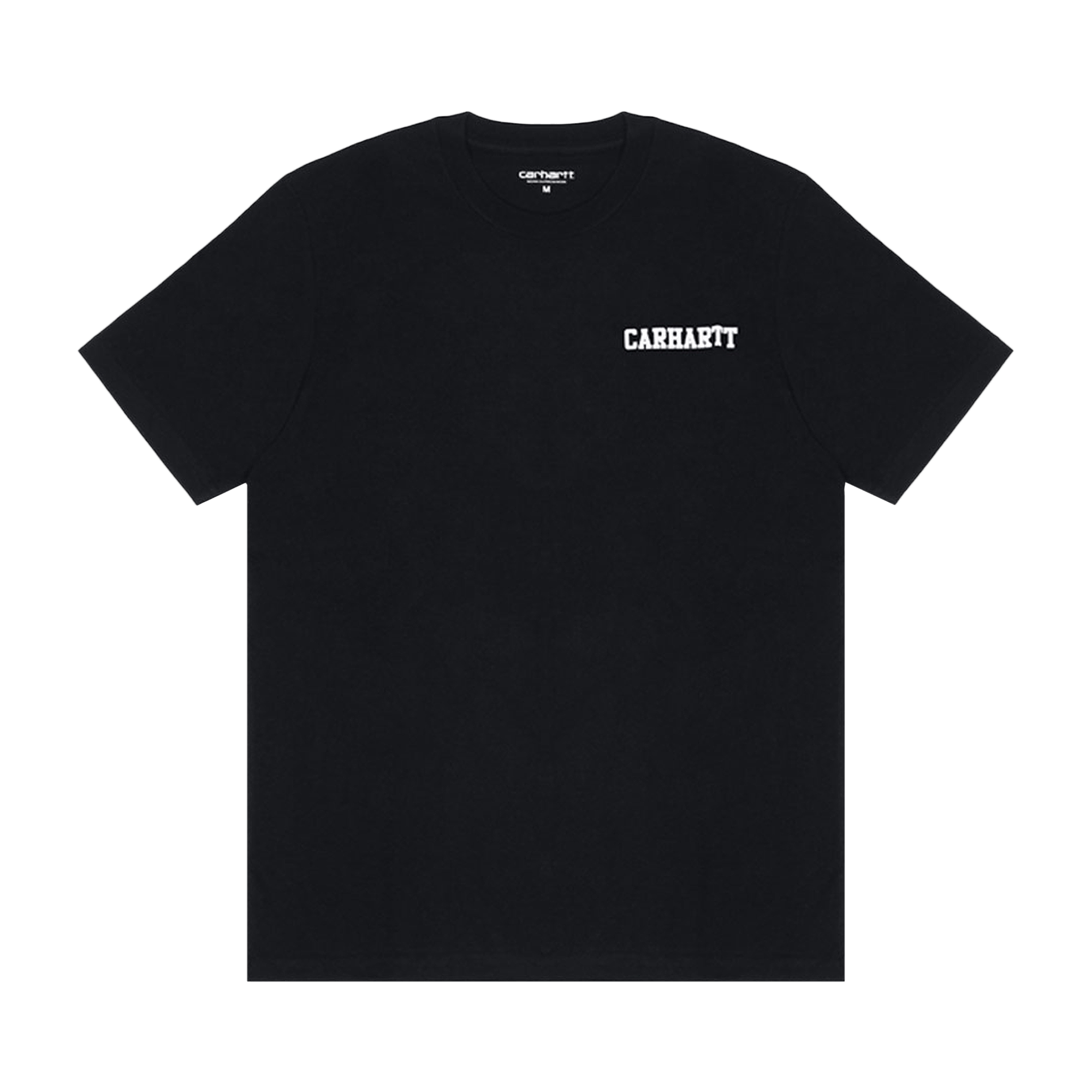 Pre-owned Carhartt Wip Short-sleeve College Script It T-shirt 'black'