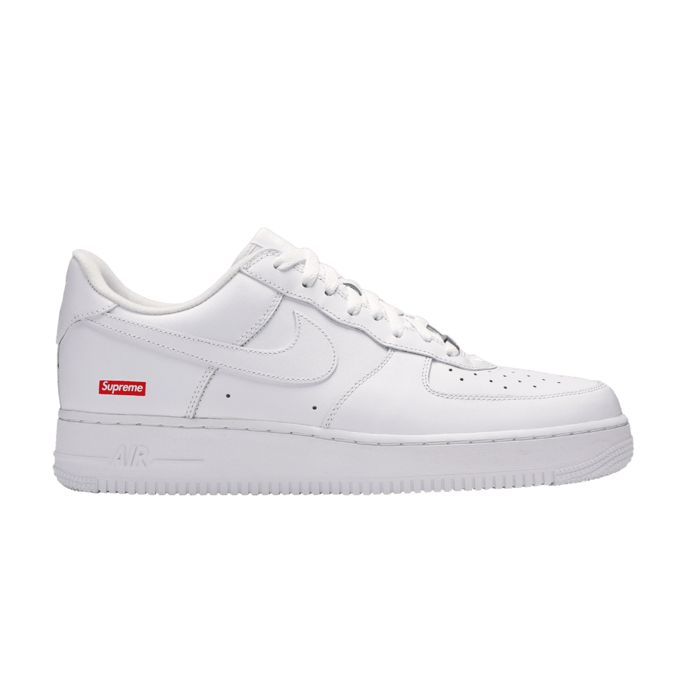 Compare prices of Supreme x Air Force 1 Low 'Box Logo - White'| SNEAKDEX