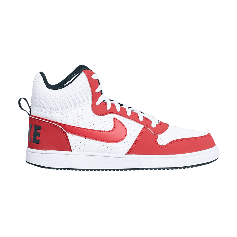 NIKE COURT BOROUGH MID 'WHITE GYM RED'