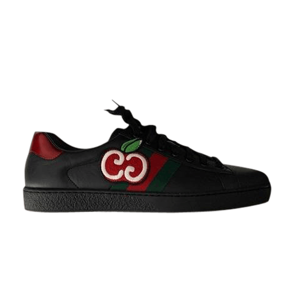 Gucci Ace 'GG Apple Patch - Black'