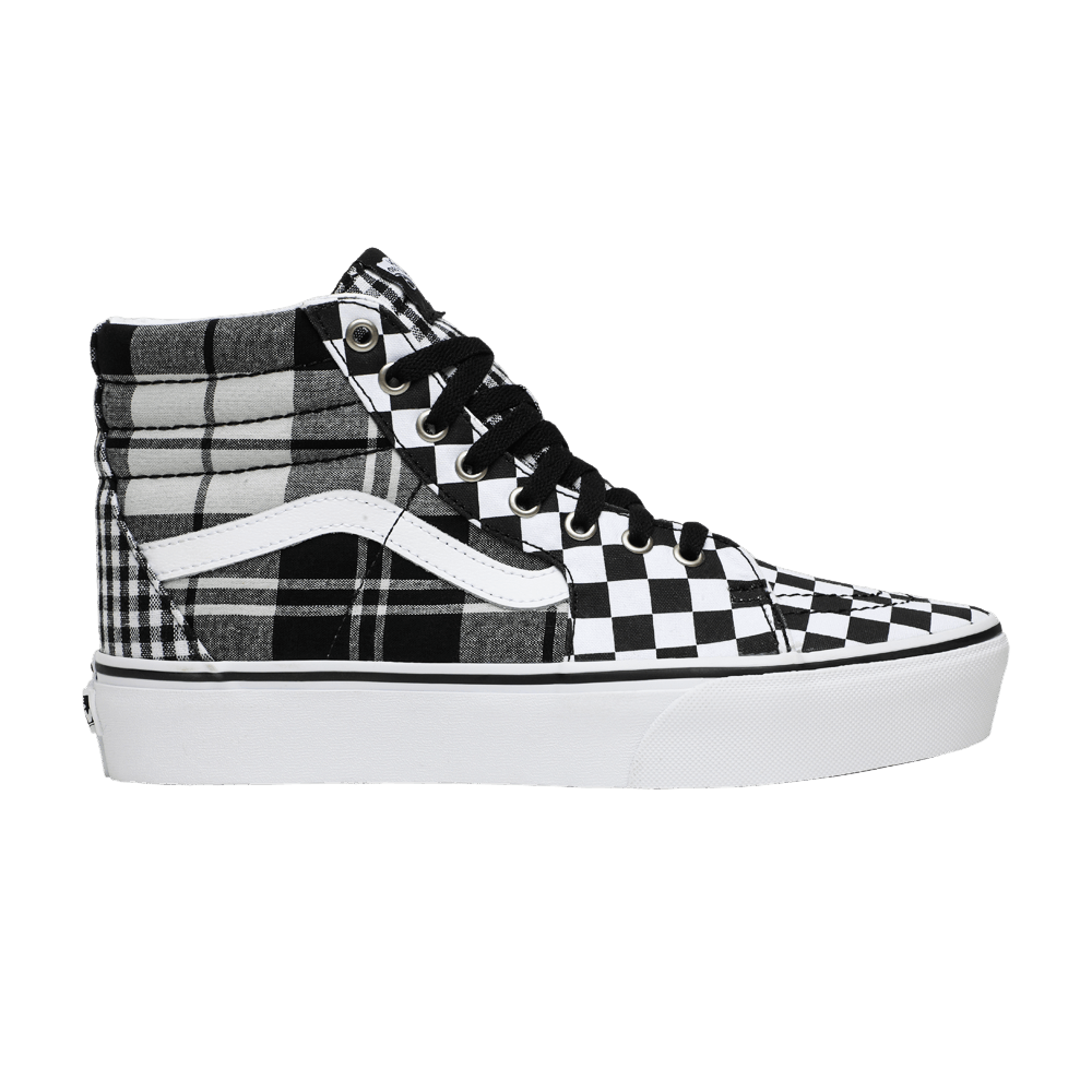 Sk8-Hi Platform 'Plaid Checkerboard'