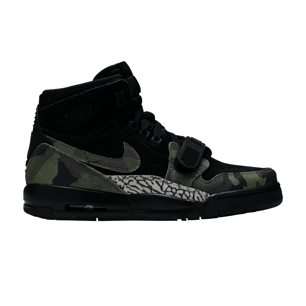 Jordan Legacy 312 GS 'Black Camo Green'