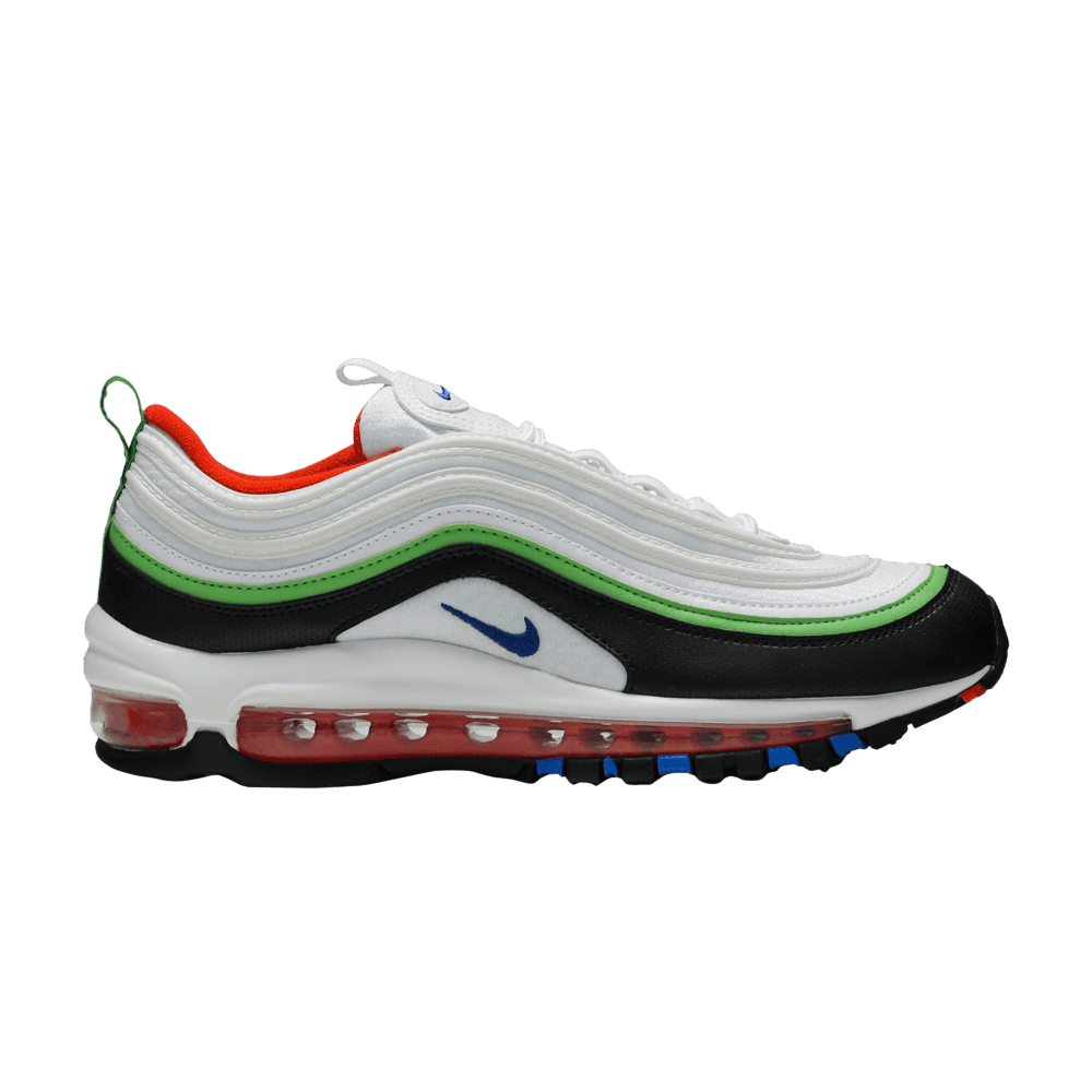 Air Max 97 GS 'White Royal Green Nebula'