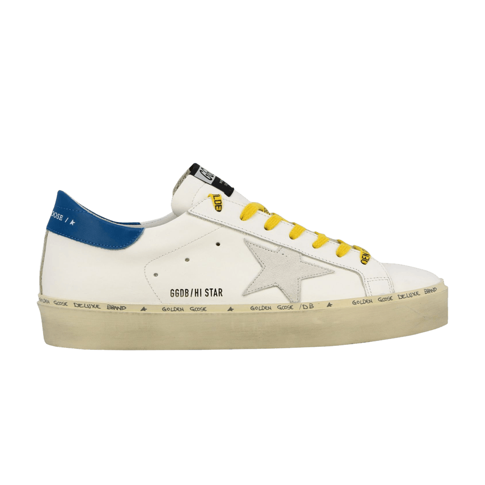 Buy Golden Goose Wmns Hi Star 'White Powder Blue Leopard