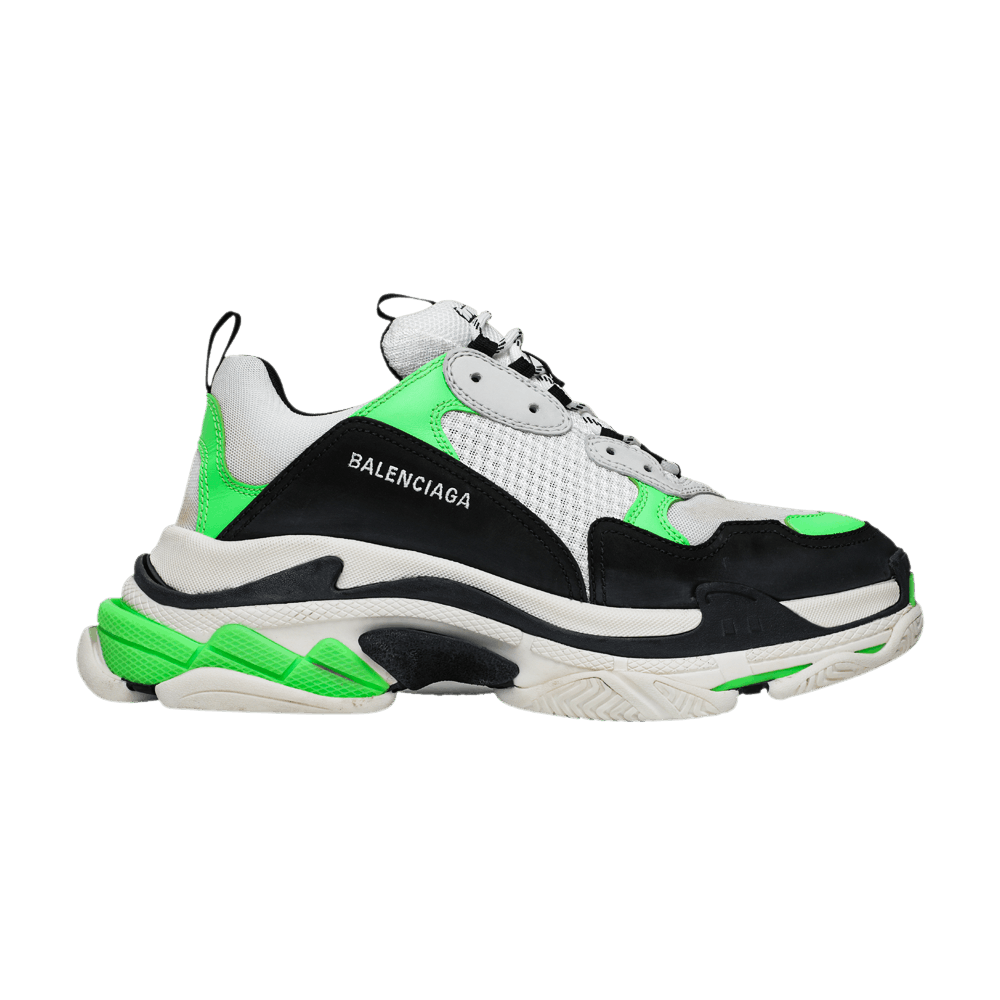 Balenciaga Triple S Sneaker 'White Green Fluo'