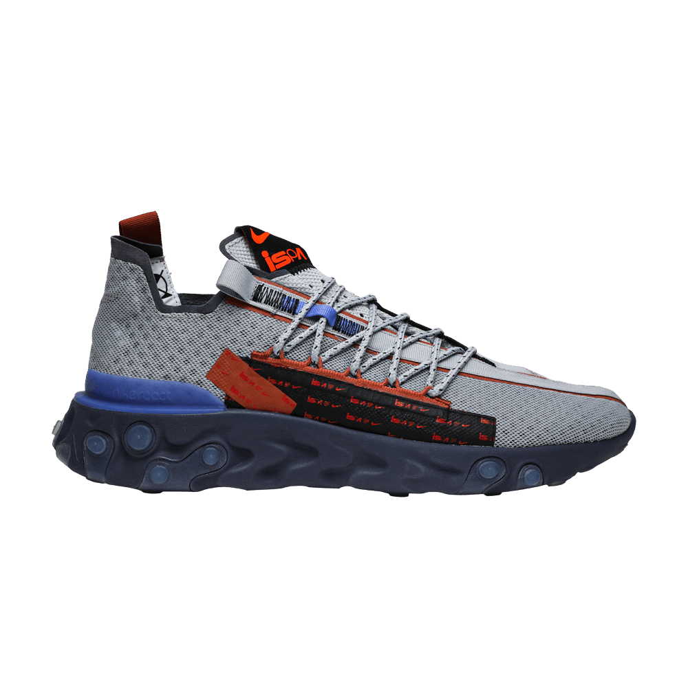 nike react wr ispa wolf grey