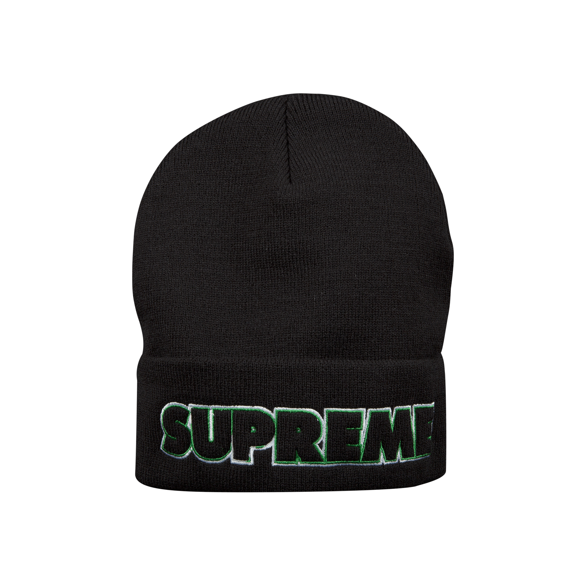 Pre-owned Supreme Outline Beanie 'black'