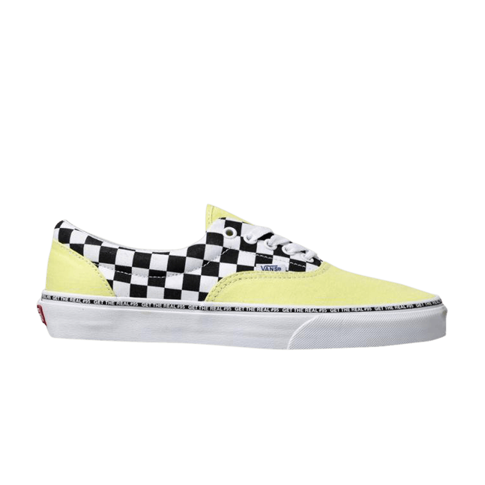 Vans Era 'Get the Real #95 - Sunny Lime Checkerboard'