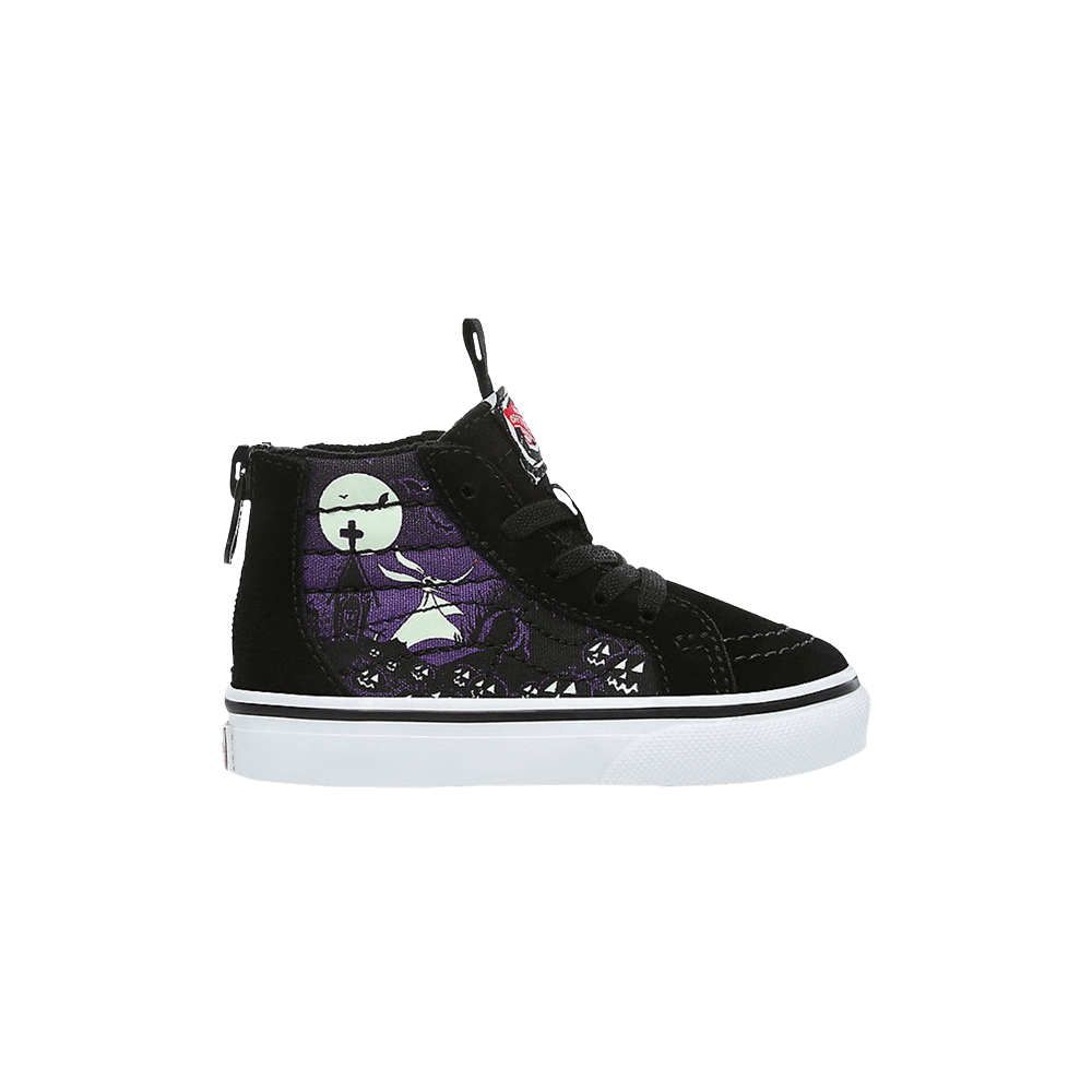 The Nightmare Before Christmas x Vans Sk8-Hi Zip Toddler 'Jacks Lament'