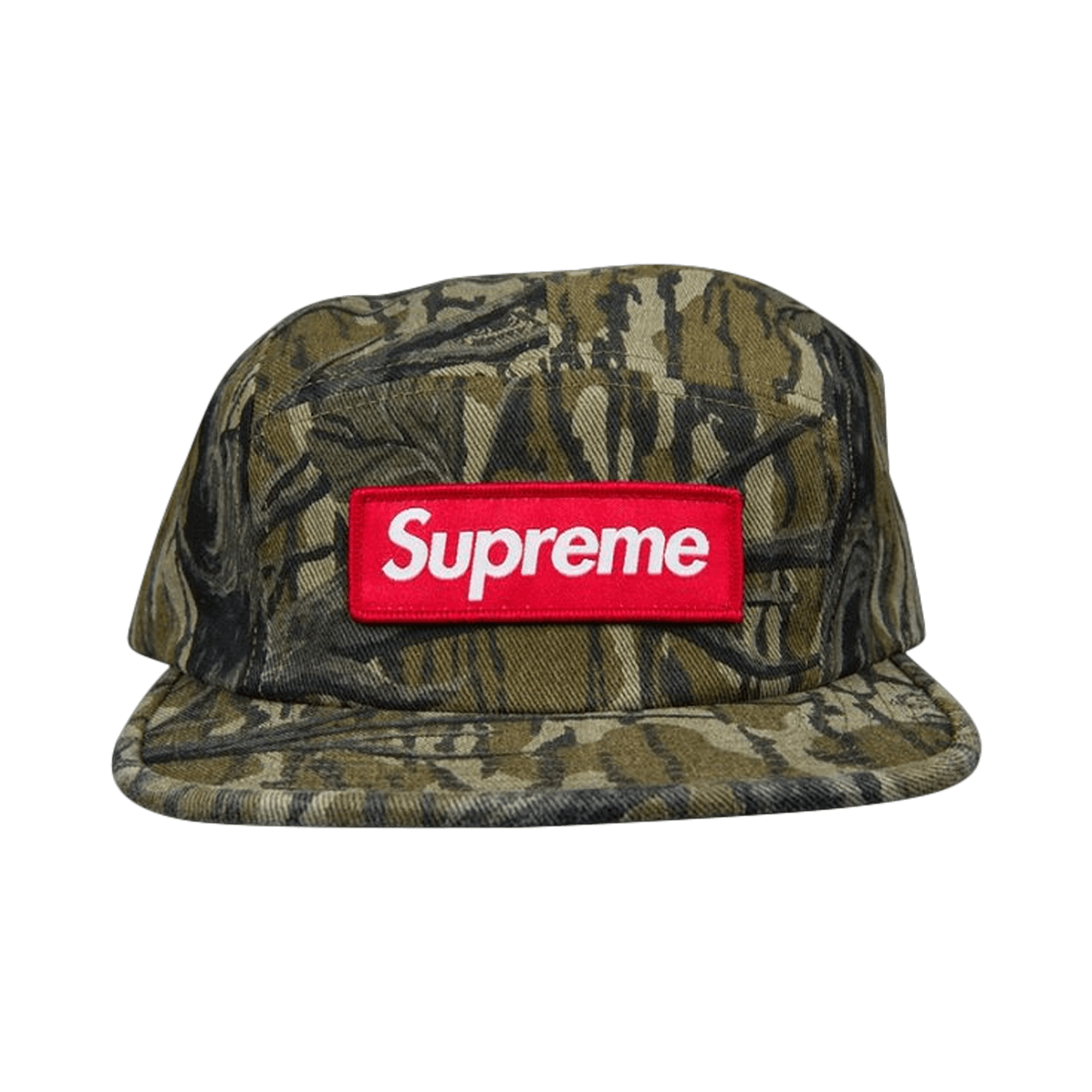 Pre-owned Supreme Military Camp Cap 'moss' In Green