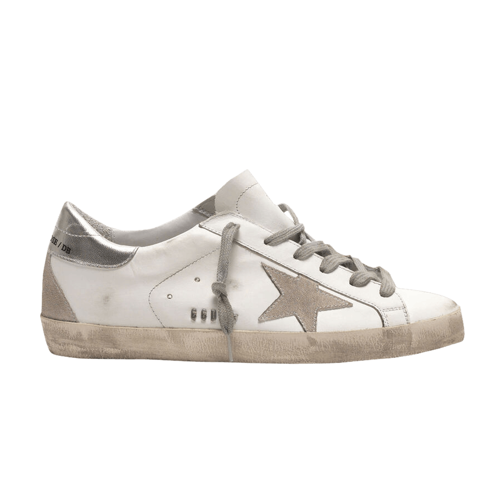 Golden Goose Wmns Superstar 'White Silver'