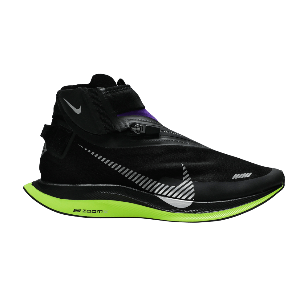 Wmns Zoom Pegasus Turbo Shield WP 'Black Voltage Purple'