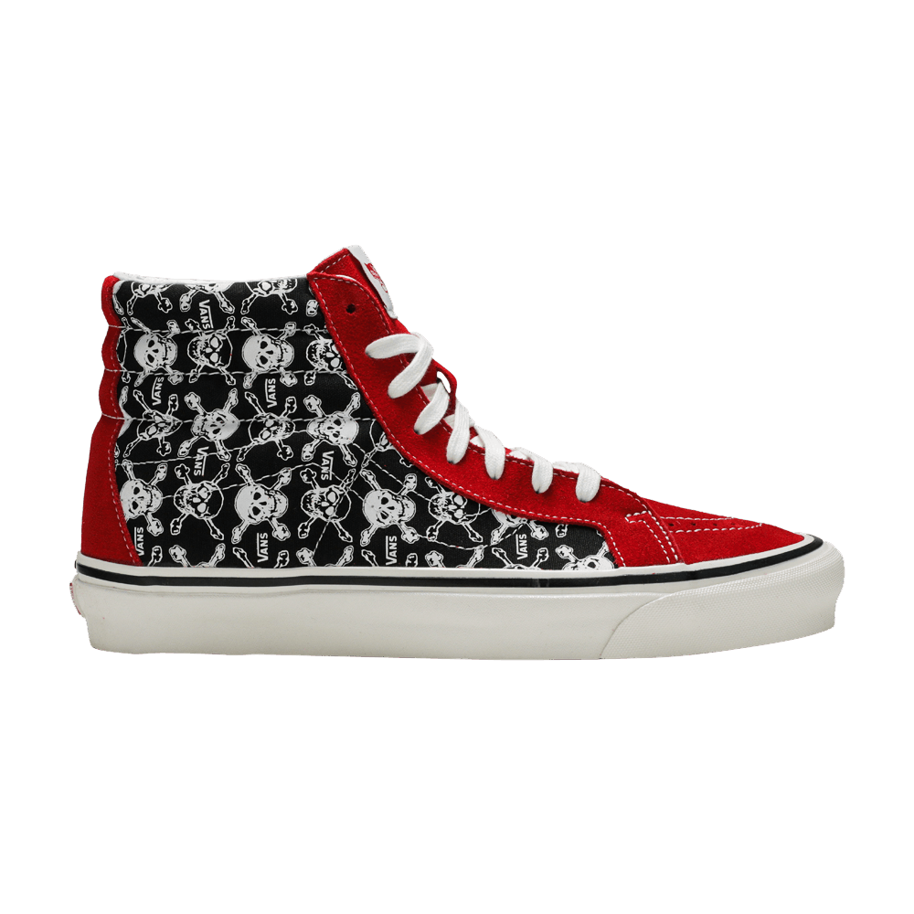 Sk8-Hi 38 DX 'Skulls Red Black'