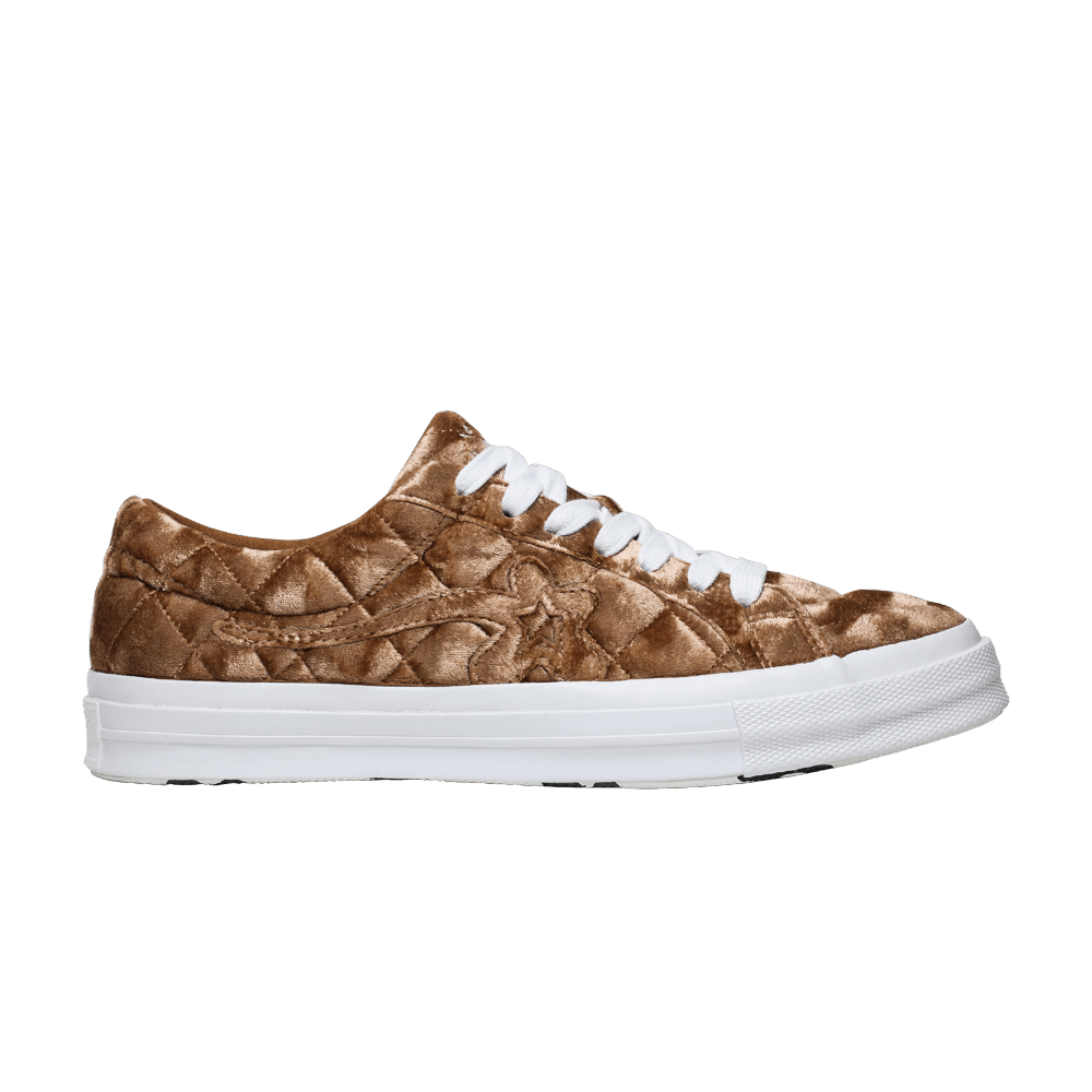 Golf Le Fleur x One Star 'Quilted Velvet Brown'
