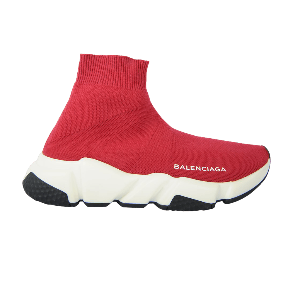 Balenciaga Wmns Speed Trainer Mid 'Raspberry Red'